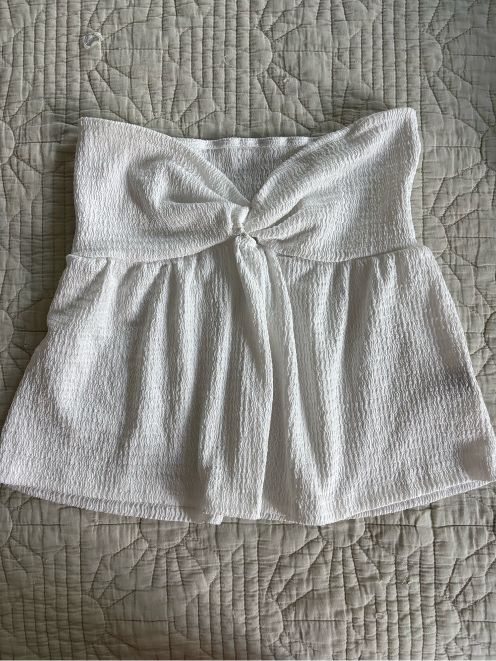 White Tube Top